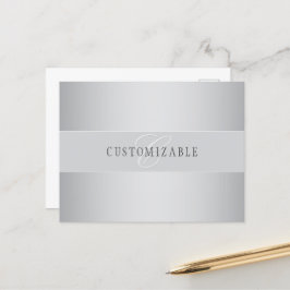 Elegant bewerkbaar monogramschrift schrijven | Gre Briefkaart