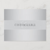 Elegant bewerkbaar monogramschrift schrijven | Gre Briefkaart (Voorkant)