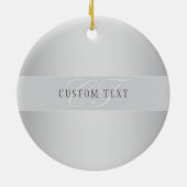 Elegant bewerkbaar monogramschrift schrijven | Gre Keramisch Ornament (Achterkant)