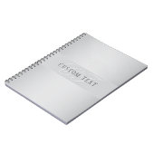 Elegant bewerkbaar monogramschrift schrijven | Gre Notitieboek (Linkerzijde)