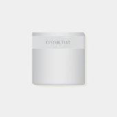 Elegant bewerkbaar monogramschrift schrijven | Gre Post-it® Notes (Voorkant)