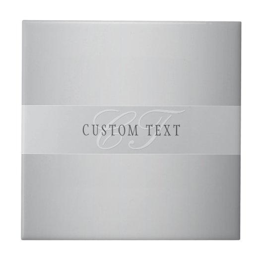 Elegant bewerkbaar monogramschrift schrijven | Gre Tegeltje (Voorkant)