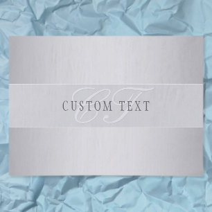 Elegant bewerkbaar monogramschrift schrijven   Gre Tissuepapier