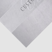 Elegant bewerkbaar monogramschrift schrijven | Gre Tissuepapier (Detail)