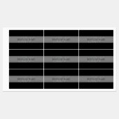 Elegant bewerkbaar script Bedrijfsnaam/andere teks Labels (Vel)