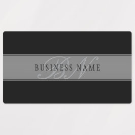 Elegant bewerkbaar script Bedrijfsnaam/andere teks Labels