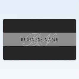 Elegant bewerkbaar script Bedrijfsnaam/andere teks Labels