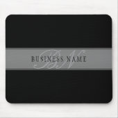 Elegant bewerkbaar script Bedrijfsnaam/andere teks Muismat (Voorkant)