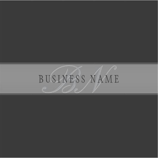 Elegant bewerkbaar script Bedrijfsnaam/andere teks Sticker (Voorkant)