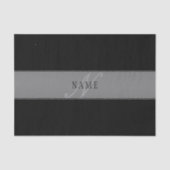 Elegant bewerkbaar script Bedrijfsnaam/andere teks Tissuepapier (Voorkant)