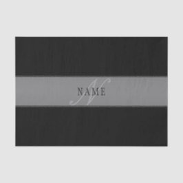 Elegant bewerkbaar script Bedrijfsnaam/andere teks Tissuepapier