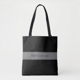 Elegant bewerkbaar script Bedrijfsnaam/andere teks Tote Bag