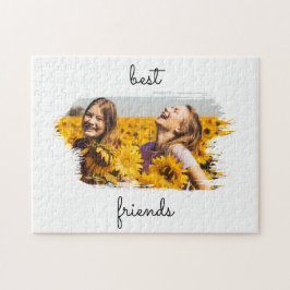Elegant BFF Best Friends for ever Birthday Card Legpuzzel