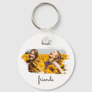 Elegant BFF Best Friends for ever Birthday Card Sleutelhanger