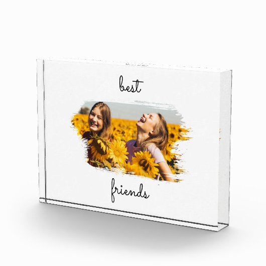 Elegant BFF Best Friends Forever Fotoblokken (Rechts)