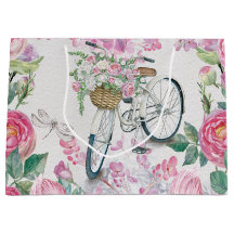 Elegant Bicycle en Flowers