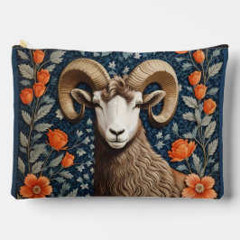 Elegant Big Horn Sheep William Morris Inspired  Etui