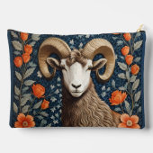 Elegant Big Horn Sheep William Morris Inspired Etui (Achterkant)
