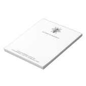 Elegant  bijen notitieblok (Linkerzijde)