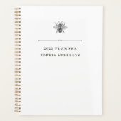 Elegant  bijen planner (Voorkant)