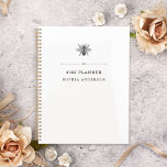 Elegant  bijen planner<br><div class="desc">Deze elegante,  zwarte en witte planner van 2023 kenmerkt een  illustratie van een bij op een eenvoudige witte achtergrond.</div>