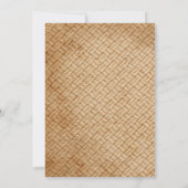 Elegant  Bike Gender Reveal Kaart (Achterkant)