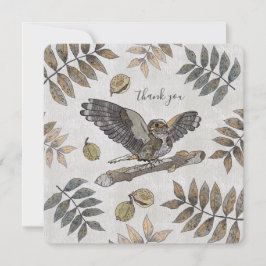 Elegant Bird natuur bedankt u voor uw handtekening