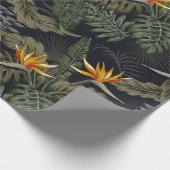 Elegant Birds of Paradise Cadeaupapier (Hoek)