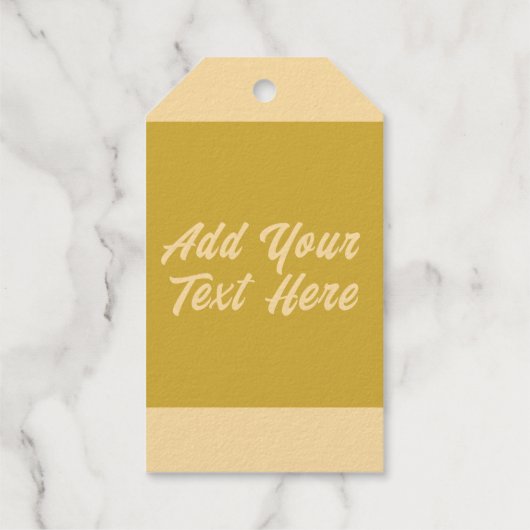 Elegant Birthday Cadeaulabels (Achterkant)