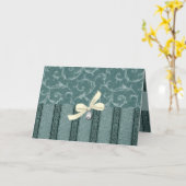 Elegant- Birthday Kaart: Elegance Collectie Kaart (Gele Bloem)