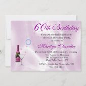 Elegant Birthday Party Invitation Kaart (Voorkant)