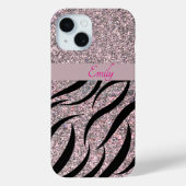Elegant Birthday Phone Case – Chic Girly Personali (Achterkant)