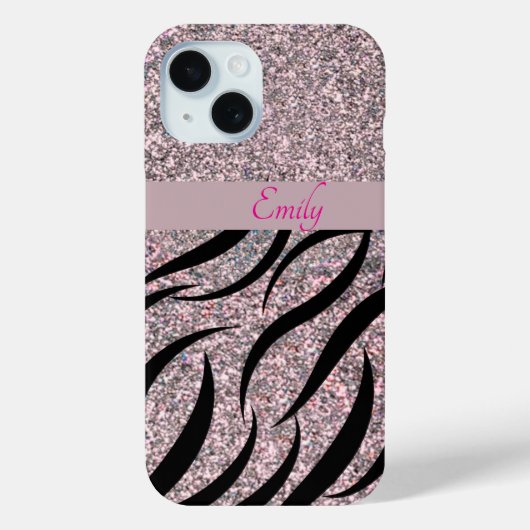 Elegant Birthday Phone Case – Chic Girly Personali (Achterkant)