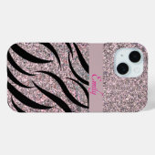 Elegant Birthday Phone Case – Chic Girly Personali (Achterkant (horizontaal))
