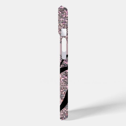 Elegant Birthday Phone Case – Chic Girly Personali (Achterkant / Links)