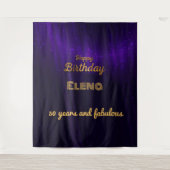 Elegant Birthday  Wandkleed (Voorkant)