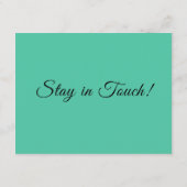 Elegant Biskaje Groen We hebben verplaatst Nieuw A Informatiekaartje (Achterkant)