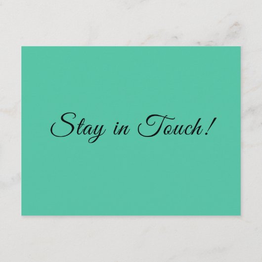 Elegant Biskaje Groen We hebben verplaatst Nieuw A Informatiekaartje (Achterkant)