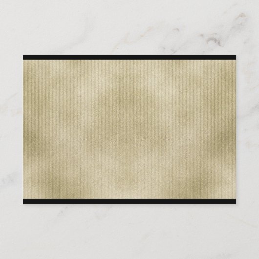 Elegant Black and Gold Champagne Wedding Tijdschem Informatiekaartje (Achterkant)