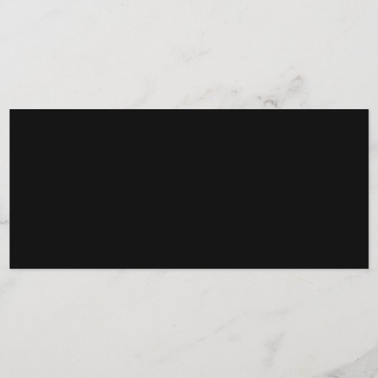 Elegant Black and Gold Wedding Menu Card (Achterkant)