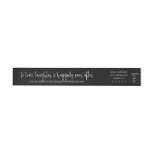 Elegant Black and White Minimalist Simple Wedding (Individueel)