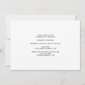 Elegant Black and White Photo Collage Afstuderen Kaart (Achterkant)