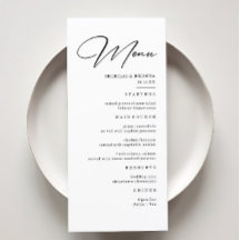 Elegant Black and White Wedding