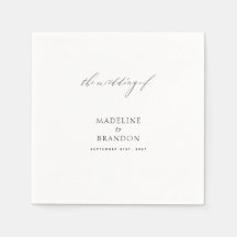 Elegant Black and White Wedding