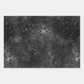 Elegant Black Animal Print Patronen Inpakpapier Vel (Voorkant 3)