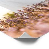 Elegant Black Calligraphy Photo Weddenschap Welkom Poster (Hoek)