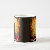 Elegant Black Cat Koffiemok (Center)