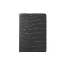 Elegant Black Crocodile skin