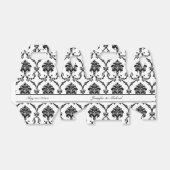 Elegant Black Damask Favor Box Bedankdoosjes (Uitgevouwen)