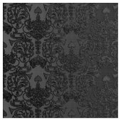 Elegant Black Damask Lace Stof (Close Up)